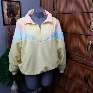 Vintage Pullover Sweater Yellow Size XL